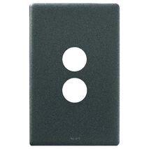 Excel Life Switch Coverplate 2 Gang Urban Grey