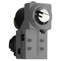 Excel Life - Switch mechanism Keylock 1 gang 20A 240V a.c. ON removable only urban grey