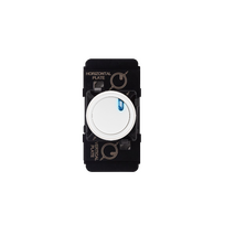 EXCEL LIFE PUSH-BUTTON MECHANISM INTERMEDIATE WITH LED INDICATOR 10AX MATT WHITE