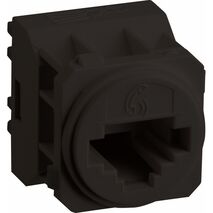 Excel Life - Phone socket/mechanism Cat3 black