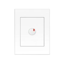 HPM VIVO 350VA 2 Wire Push Button Cover Plate White