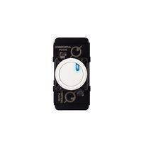 HPM VIVO 10A 2 Way Push Button Mechanism with LED indicator Gloss White or Dark grey