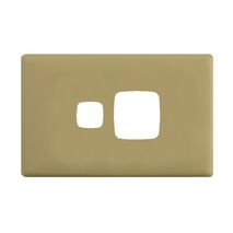 Linea Powerpoint coverplate 1 gang 5 oclock olive