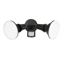 HPM Jenta 16W 1600lm LED Twin Floodlight with Auto Sensor Only