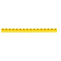 CAB3 - Markers for wiring 4 to 6mm² black symbols on yellow background 4-6mm² symbol + pack of 300
