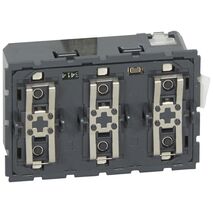 Arteor - MyHOME - BUS micropush basic control mechanism - 3 modules