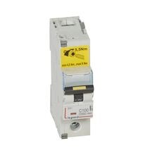 Miniature Circuit Breaker DX3 400V a.c - 1P C 100A 10KA