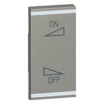 Arteor - MyHOME - Square key cover BUS/SCS - regulation symbol - 1 module - magnesium