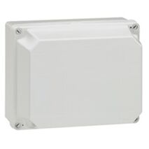 PLEXO - IP55 junction box plastic 220Hx170Wx140Dmm undrilled