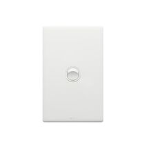 Excel Life 16AX 2 Way Single Pole Double Throw Vertical Rocker Switch 1 Gang Matt White