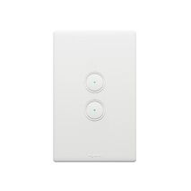 Excel Life Smart Switch 2 Gang Matt White