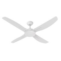 HPM Serene 4 Blade DC Ceiling Fan 1320mm 52in White