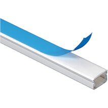PVC Cable Guide 2.1m for 6mm DIA Cable White
