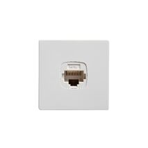 Como Cat6 UTP RJ45 Jack White