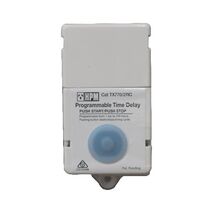HPM Standard 10A Vertical 3 Wire Time Delay Switch 2 Gang White