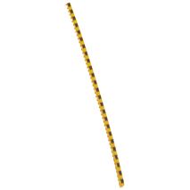 CAB3 - Markers for terminal blocks and wiring 0.15 to 0.5mm² black letters on yellow background 0.15-0.5mm² letter W pack of 300