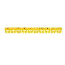 CAB3 - Markers for terminal blocks and wiring 0.5 to 1.5mm² black symbols on yellow background 0.5-1.5mm² symbol ~ pack of 300