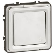 Soliroc - Rocker switch mechanism 2 way IP55 IK10 10A 250V a.c. magnesium