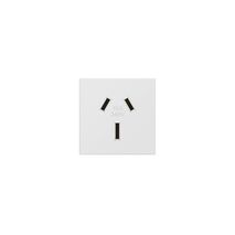 Arteor modular - Single powerpoint mechanism 1 gang 15A 240V a.c. autoswitch white