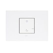 ARTEOR with NETATMO - Wireless Night/Day Scenarios - Horizontal - 1 Gang 2 Module - White