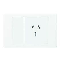 Excel Life 32A Unswitched Horizontal Single Powerpoint Gloss White