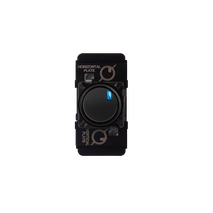 EXCEL LIFE PUSH-BUTTON MECHANISM INTERMEDIATE WITH LED INDICATOR 10AX URBAN GREY OR GLOSS BLACK