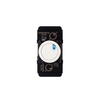 EXCEL LIFE PUSH-BUTTON MECHANISM 2 WAY WITH LED INDICATOR 10AX GLOSS WHITE