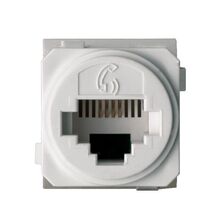 Excel Life - Phone socket/mechanism Cat3 white