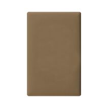 Linea Blank coverplate soft touch khaki
