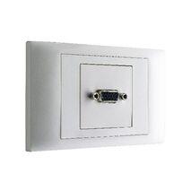 Excel Life - Common plate - Video outlet S-video white