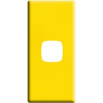 Linea Architrave coverplate 1 gang sunshine