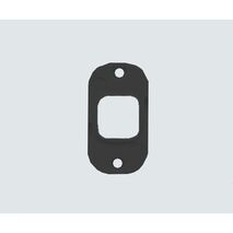 Architectural metal - Grid 1 gang black to suit Esco & Multi ranges plastic