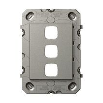 Arteor 770 series - Grid 3 Gang magnesium