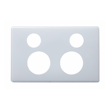 Excel Life Horizontal Double Powerpoint Coverplate Ice