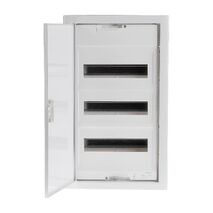 HL Flush Mount 36 Module Load Centre Enclosure with Neutral and Earth Bars