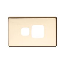 Excel - Plate only polished brass