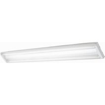 Nelson - Fluorescent batten T5 slimline 2 x 28W cool white 4000K white finish