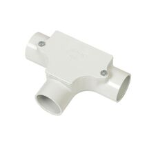 Clipsal - Cable Management, Inspection Tee, PVC, 25mm - Grey