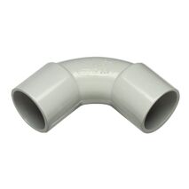 Clipsal - Cable Management, Elbow, Solid, PVC, 16mm - Grey