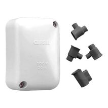 Clipsal - General Accessories, Junction Box, 45x86x58mm, with 1 Earth, 3 Active Loose Connector - White Electric