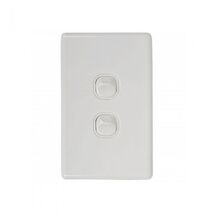 SW2V - 2 Gang 16A Switch Vertical - SW2V - SW2V