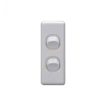 A2GSW - 2 Gang Architrave Switch - A2GSW - A2GSW
