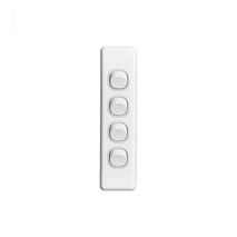 A4GSW - 4 Gang Architrave Switch - A4GSW - A4GSW