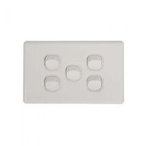 SW5 - 5 Gang 16A Switch Horizontal - SW5 - SW5