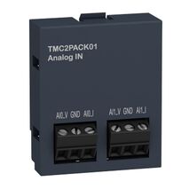 Modicon M221, Analogue input cartridge, packaging 2 analog inputs, I/O extension