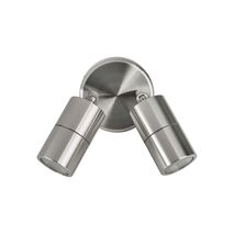 Mini Tivah 316 Stainless Steel Double Adjustable Wall Pillar Lights