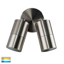 Tivah Titanium Aluminium TRI Colour Double Adjustable Wall Pillar Lights