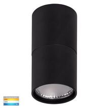 Nella Black 7w Surface Mounted LED Downlight with Extension