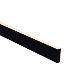 Suspended Aluminium Black Profile