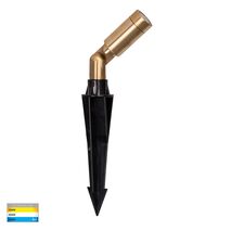 Cilindor Brass 3w LED Garden Spike Light